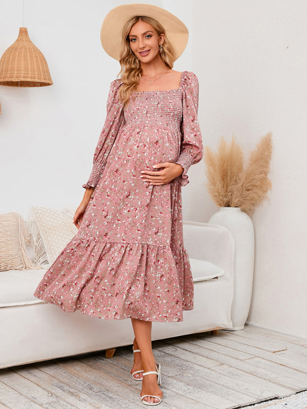 Women's chiffon maternity dress