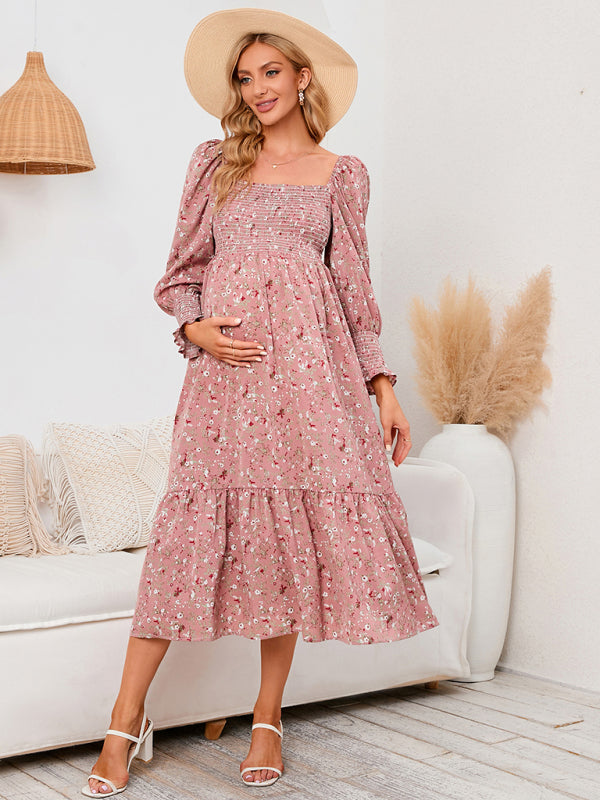 Women's chiffon maternity dress