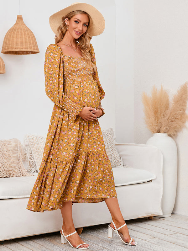 Women's chiffon maternity dress