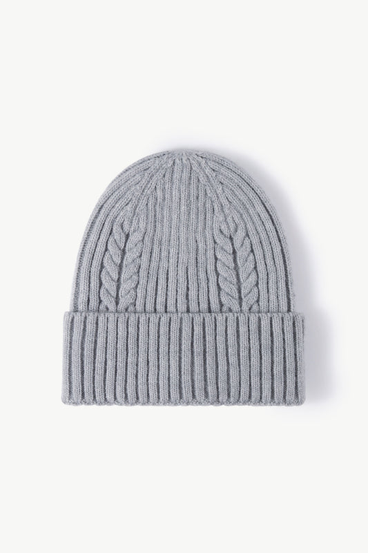 Gorro tejido trenzado