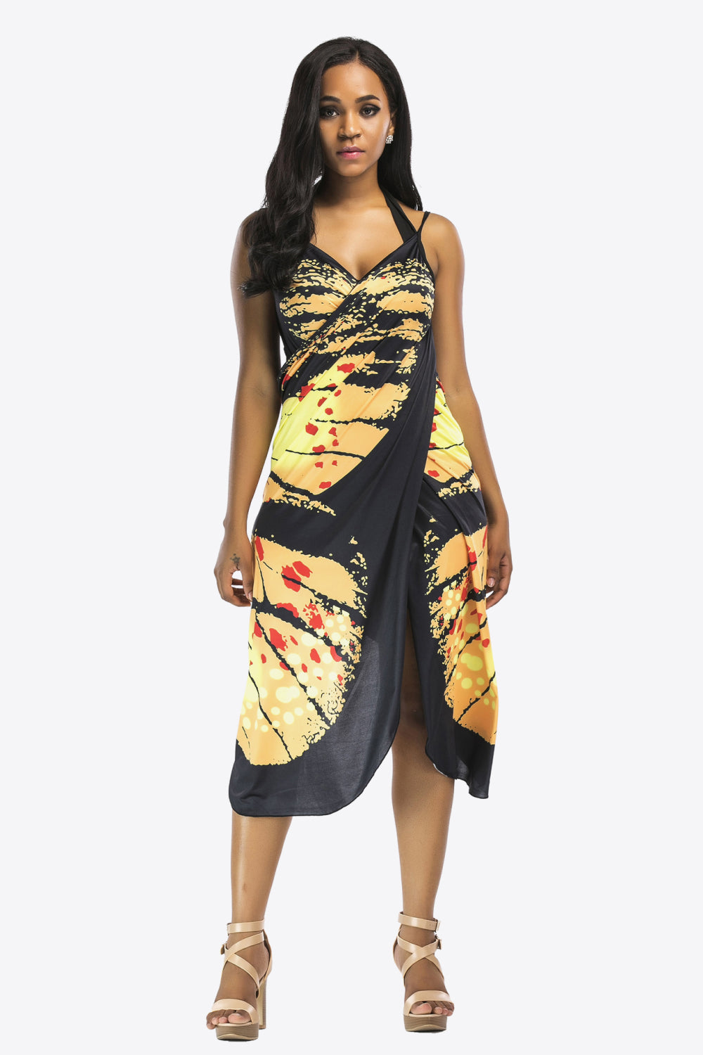 Papillon Spaghetti Strap Cover Up