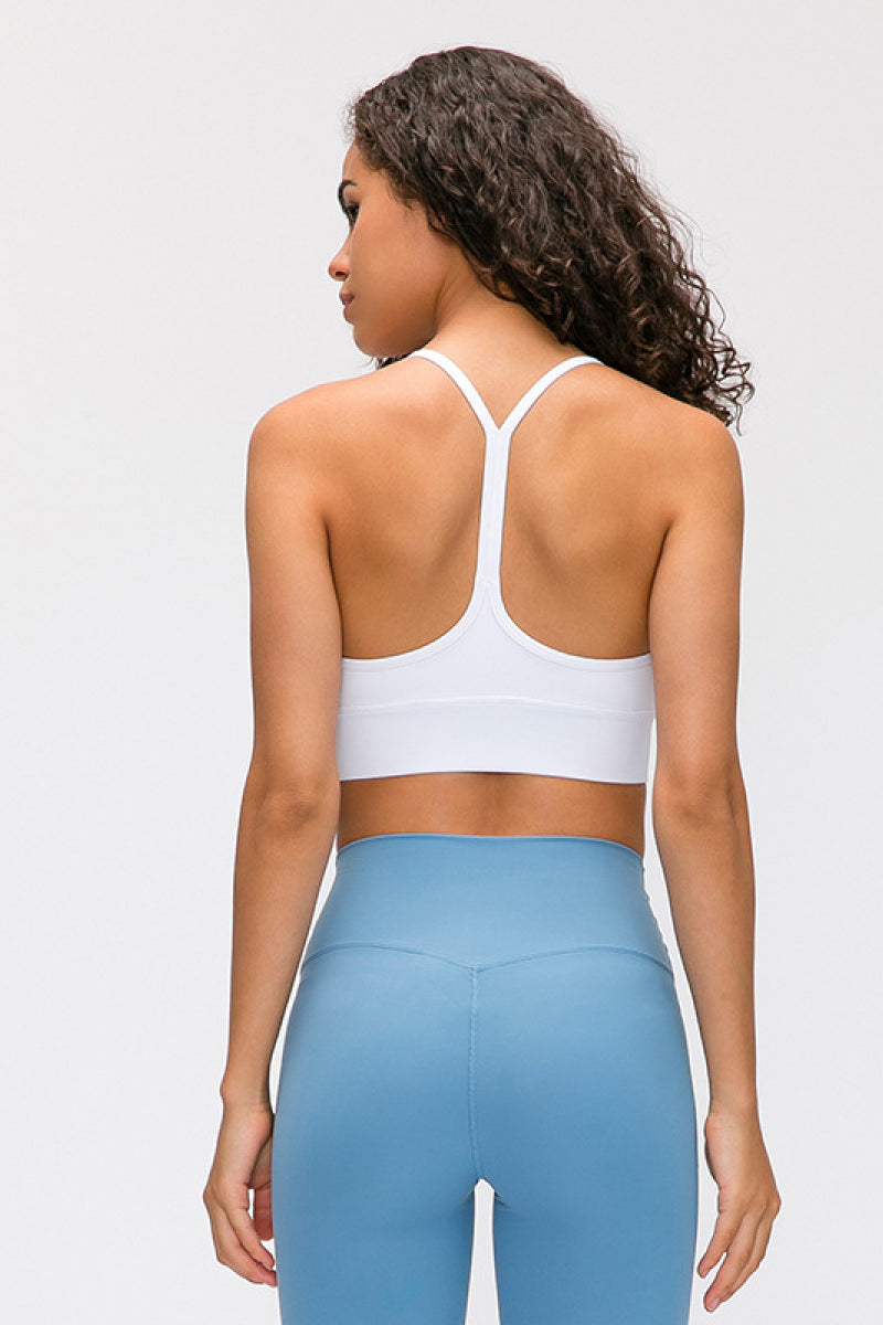 Hauts de soutien-gorge de yoga Y Back