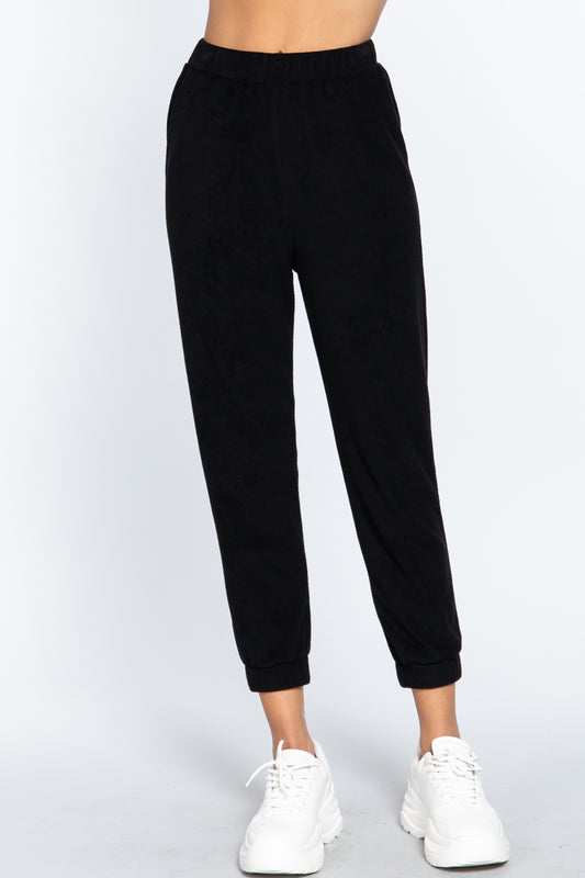 Terry Towelling Long Jogger Pants