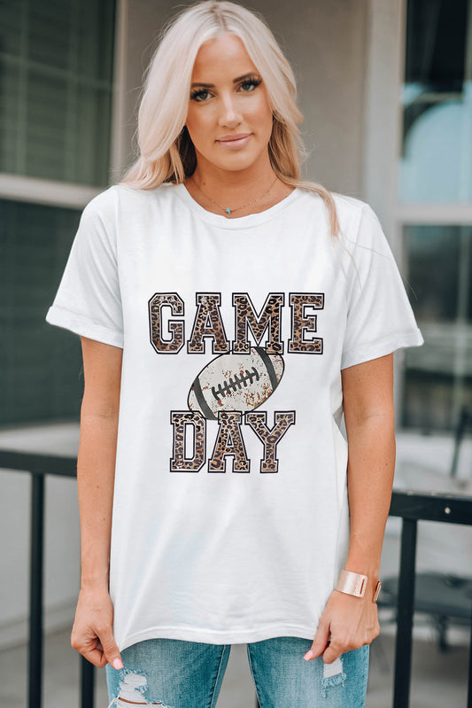 GAME DAY Ball Graphic Short Sleeve T-Shirt