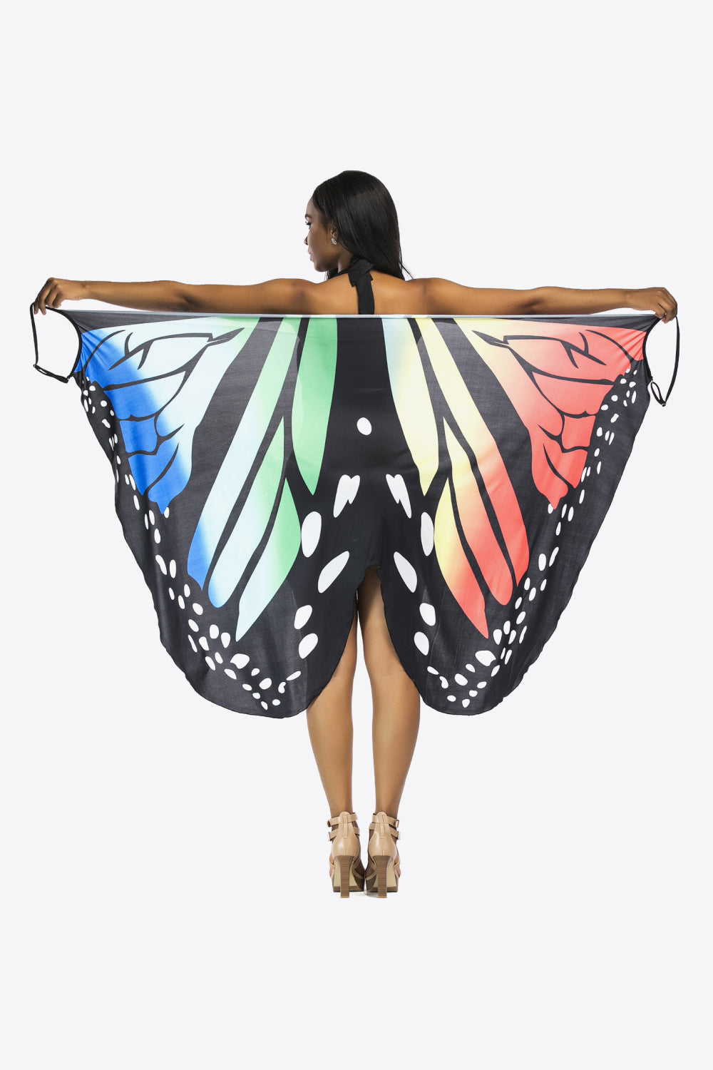 Papillon Spaghetti Strap Cover Up