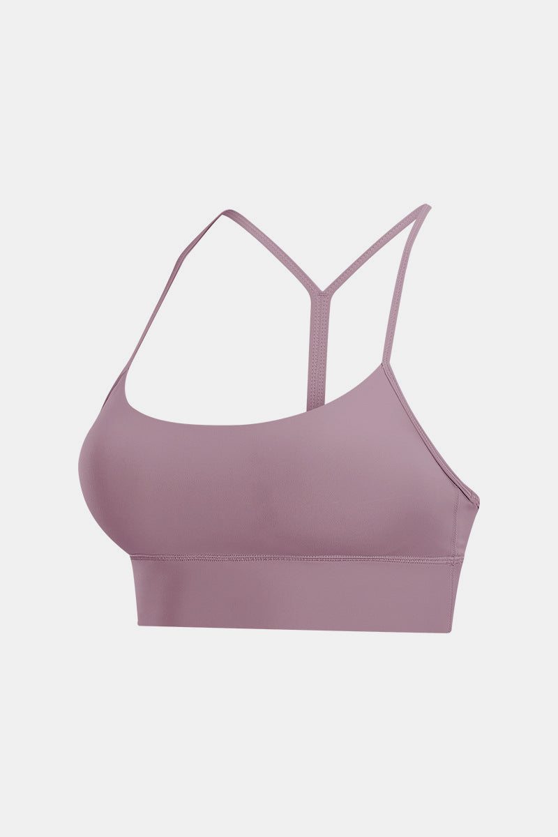 Hauts de soutien-gorge de yoga Y Back